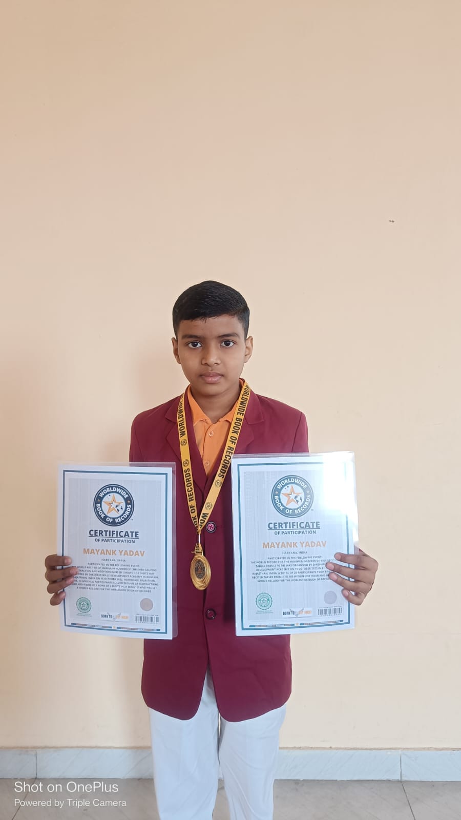 World Record Event 3